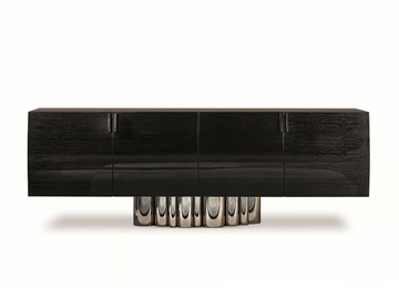 SPLENDOR - Wooden sideboard with doors by Costantini Pietro - view 2